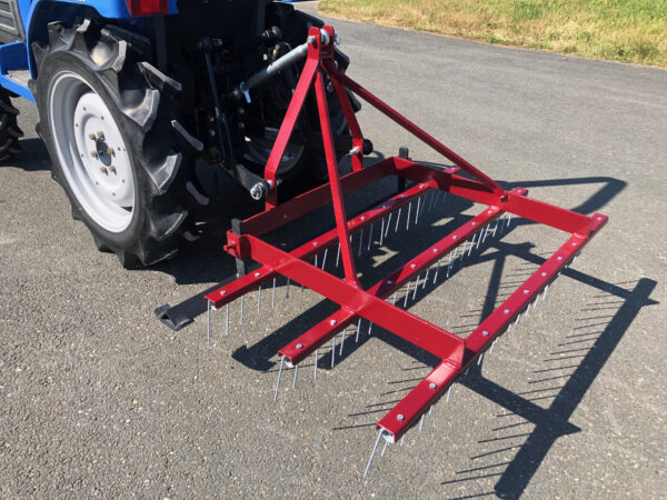 Herse scarificateur de pelouse largeur 150 cm-0